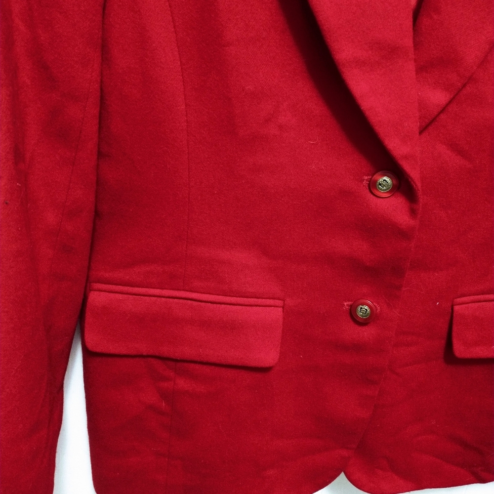 Pendleton Wool Red Blazer - image 4